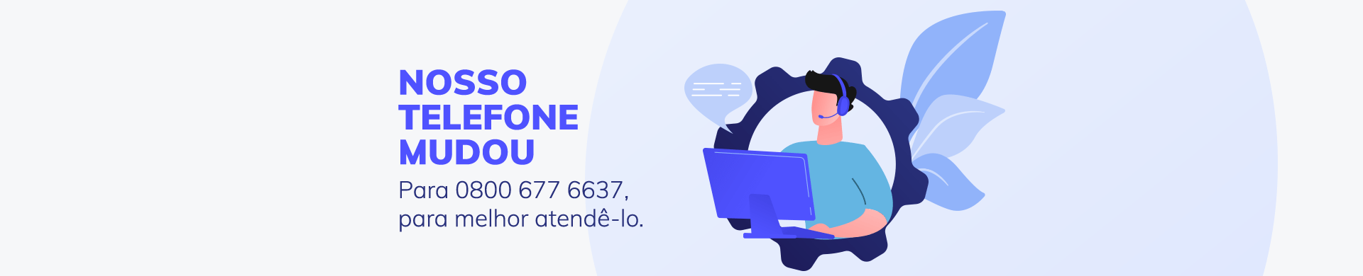 Banner da campanha novo 0800 Pronep